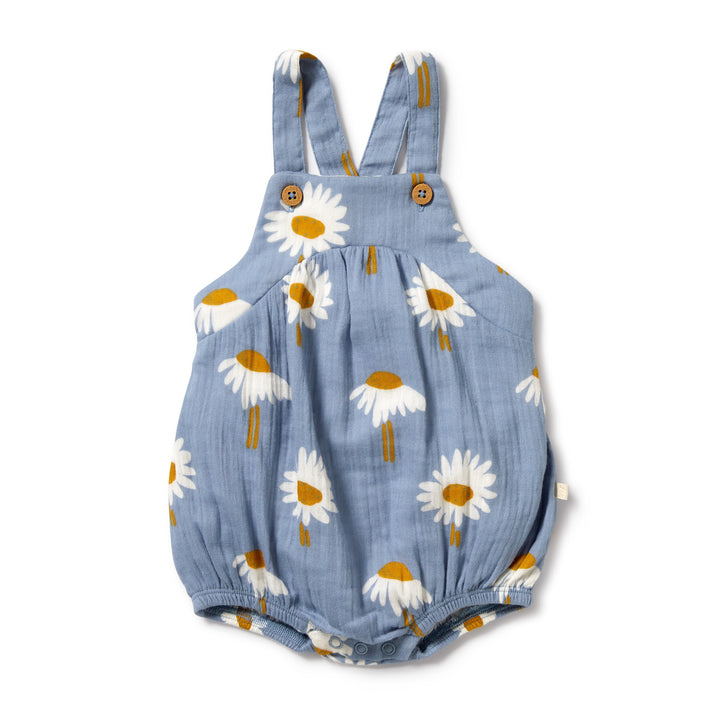 Organic Crinkle Bodysuit - Daisy Floral