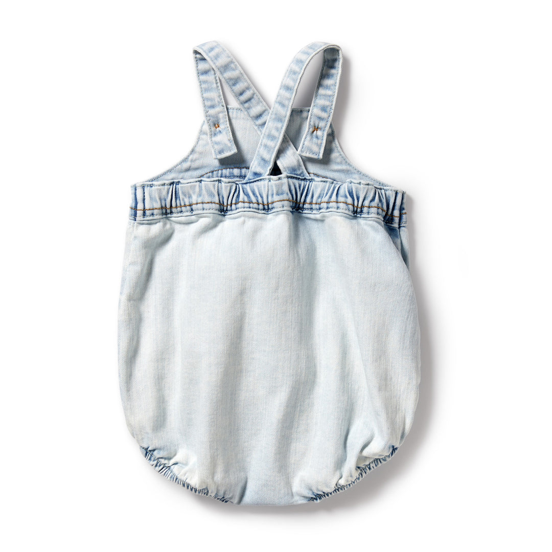 Organic Denim Bodysuit (PRE-ORDER for early Oct)