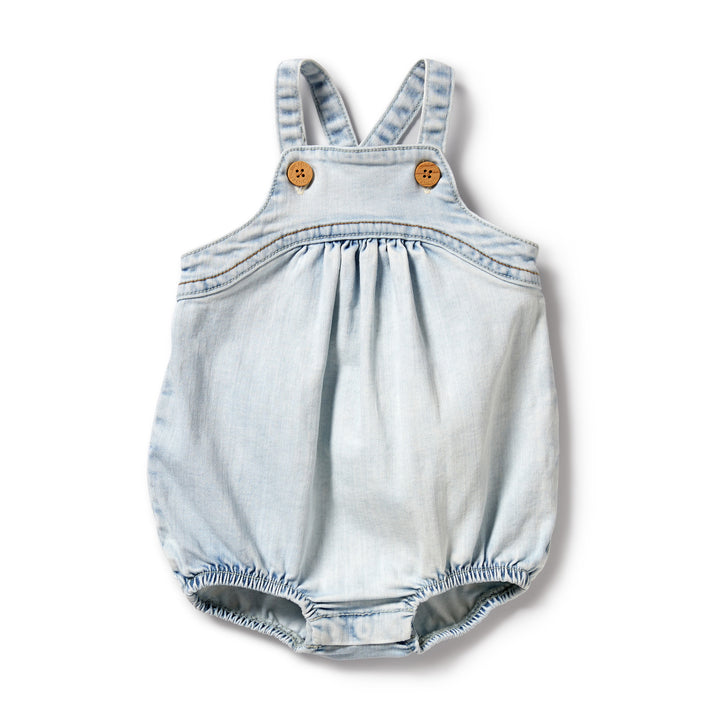 Organic Denim Bodysuit (PRE-ORDER for early Oct)