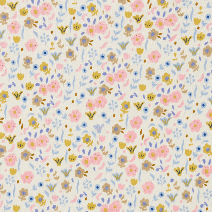 Organic Cot Sheet - Ava Floral