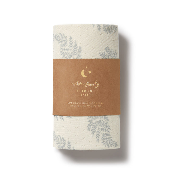 Organic Cot Sheet - Forever Ferns