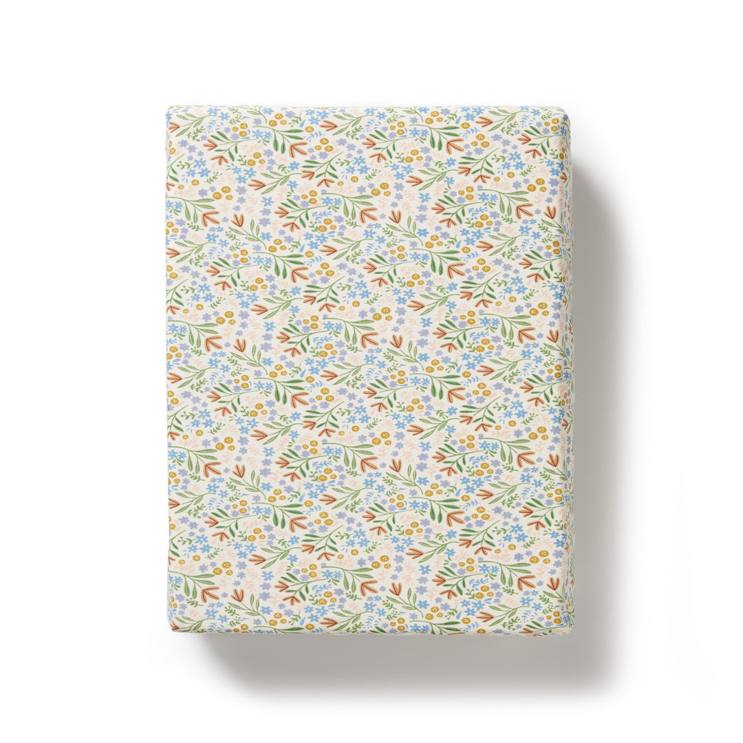 Tinker Floral Organic Bassinet Sheet