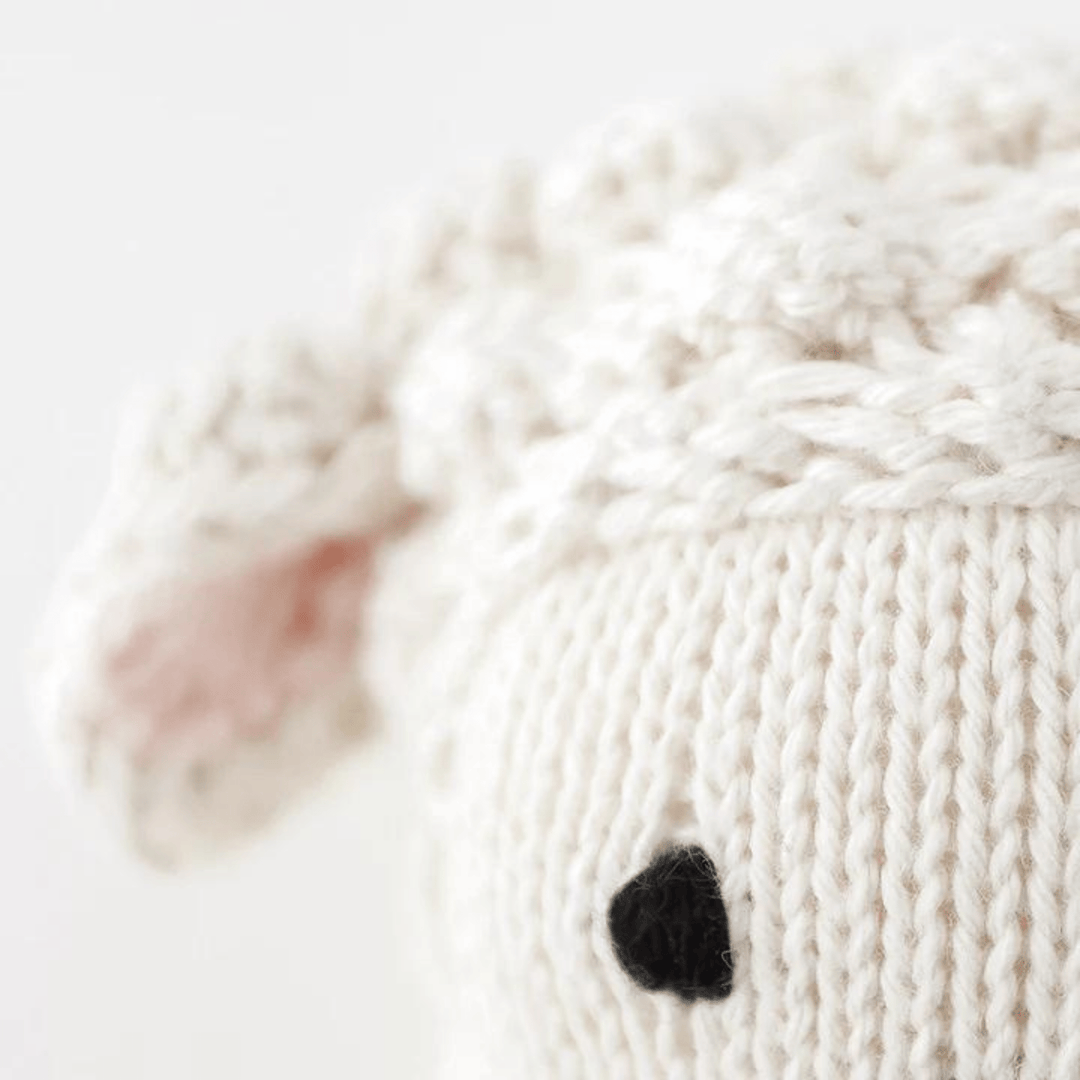 Cuddle + Kind Knitted Baby Animals - Lamb - kateinglishdesigns
