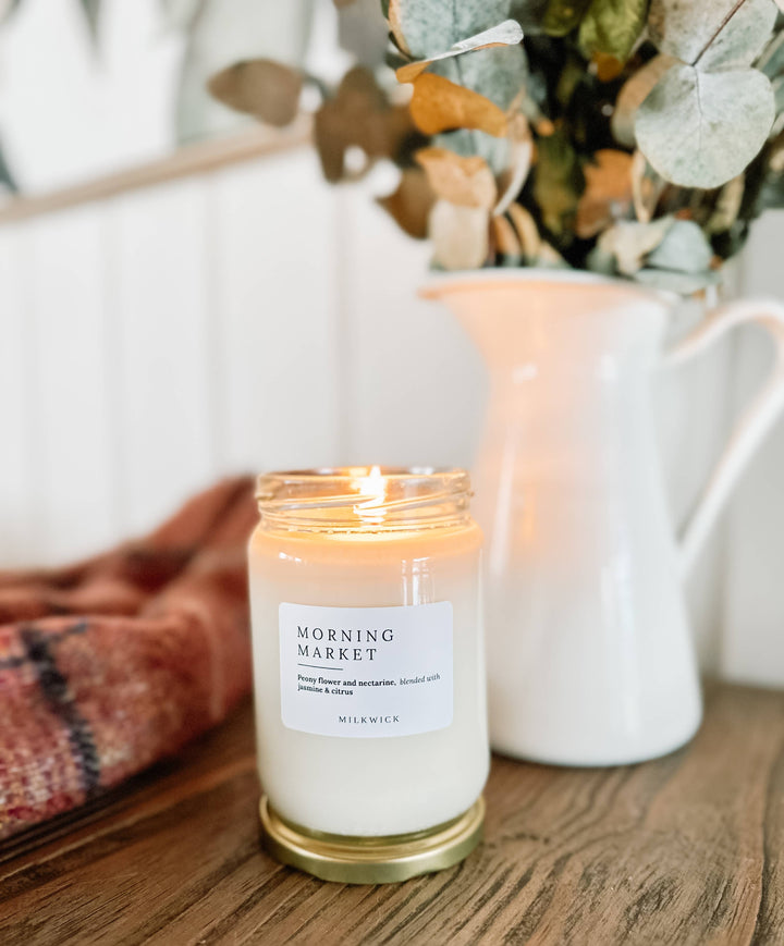 Milkwick Morning Market Soy Candle