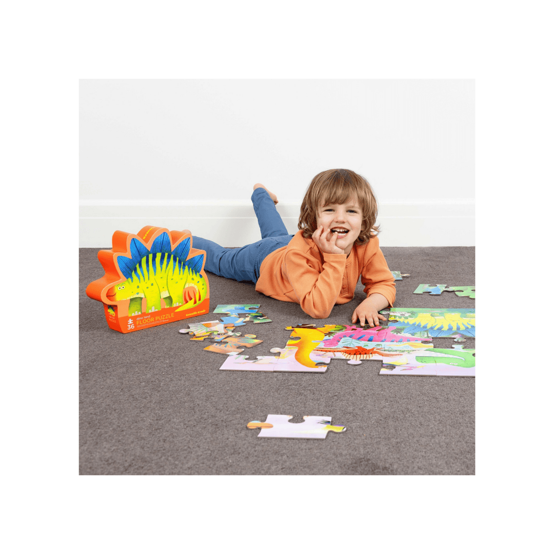 Floor Puzzle 36 pc - Dino Land - kateinglishdesigns