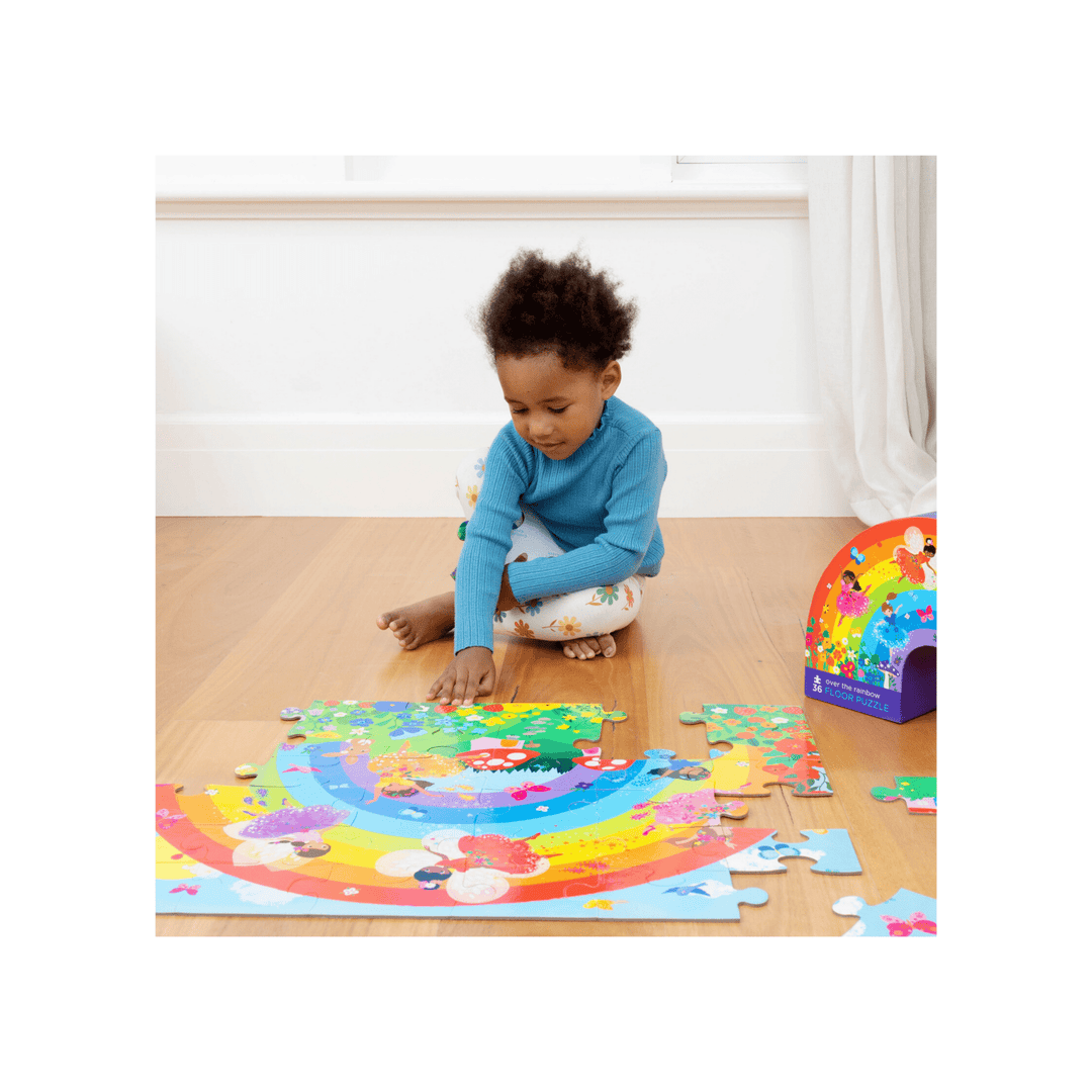 Floor Puzzle 36 pc - Rainbow - kateinglishdesigns