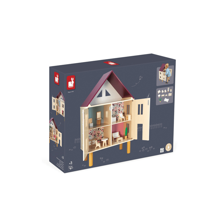 Janod Wooden Dolls House - kateinglishdesigns