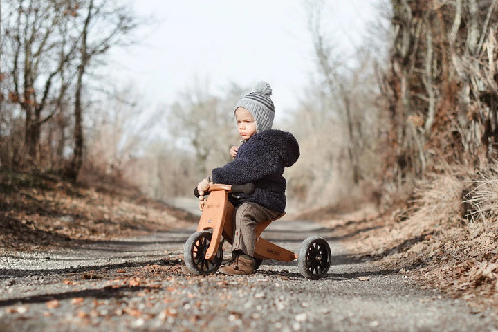 Kinderfeets Tiny Tot Trike - Bamboo - kateinglishdesigns