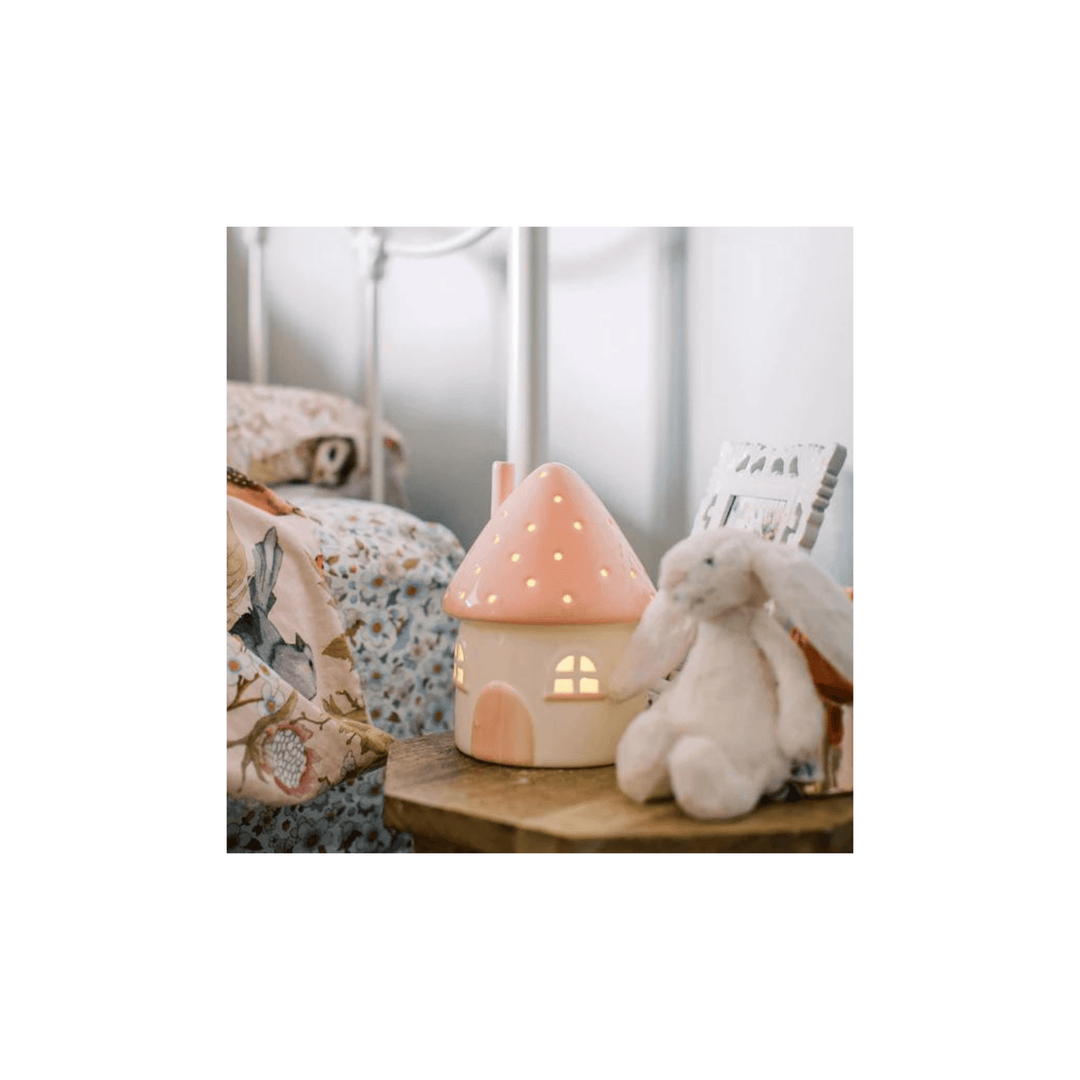 Little Belle Elfin House Nightlight - Porcelain - kateinglishdesigns