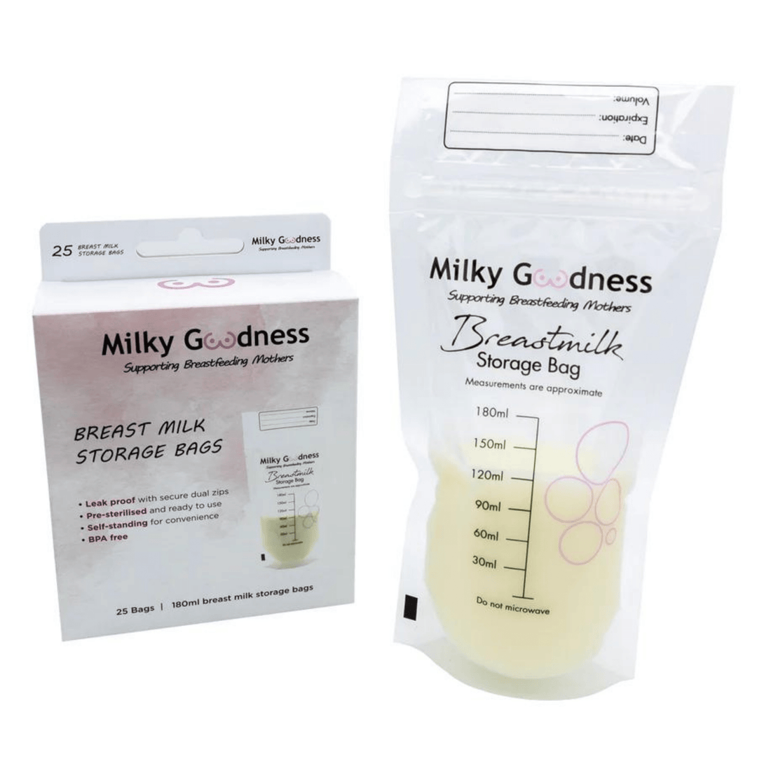 Milky Goodness Breast Milk Storage Bags - kateinglishdesigns