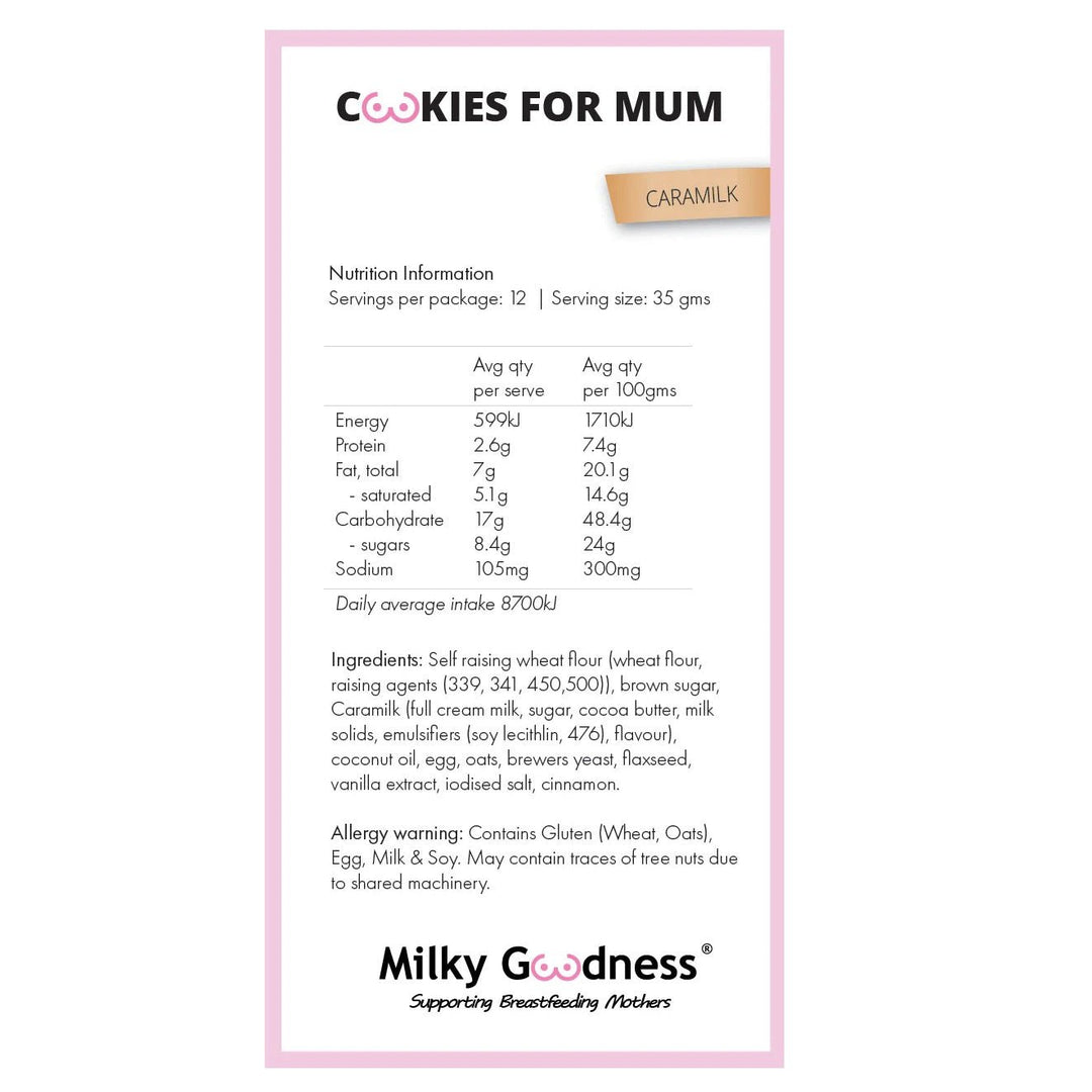 Milky Goodness Caramilk Lactation Cookies - kateinglishdesigns