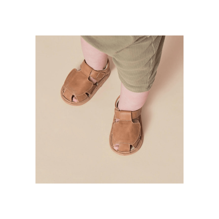 Pretty Brave Milo Sandal - Tan - kateinglishdesigns