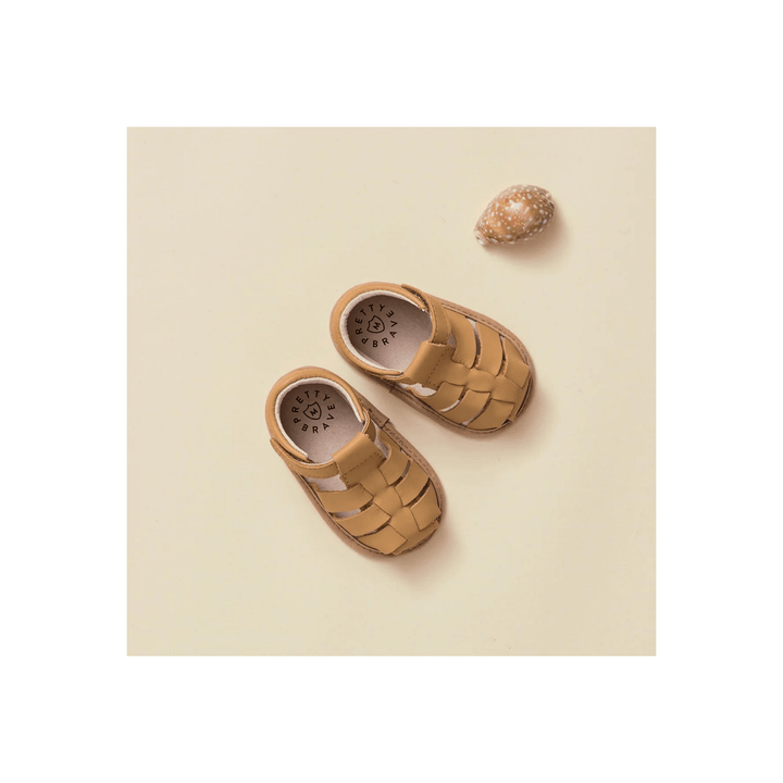 Pretty Brave Rio Sandal - Tan - kateinglishdesigns