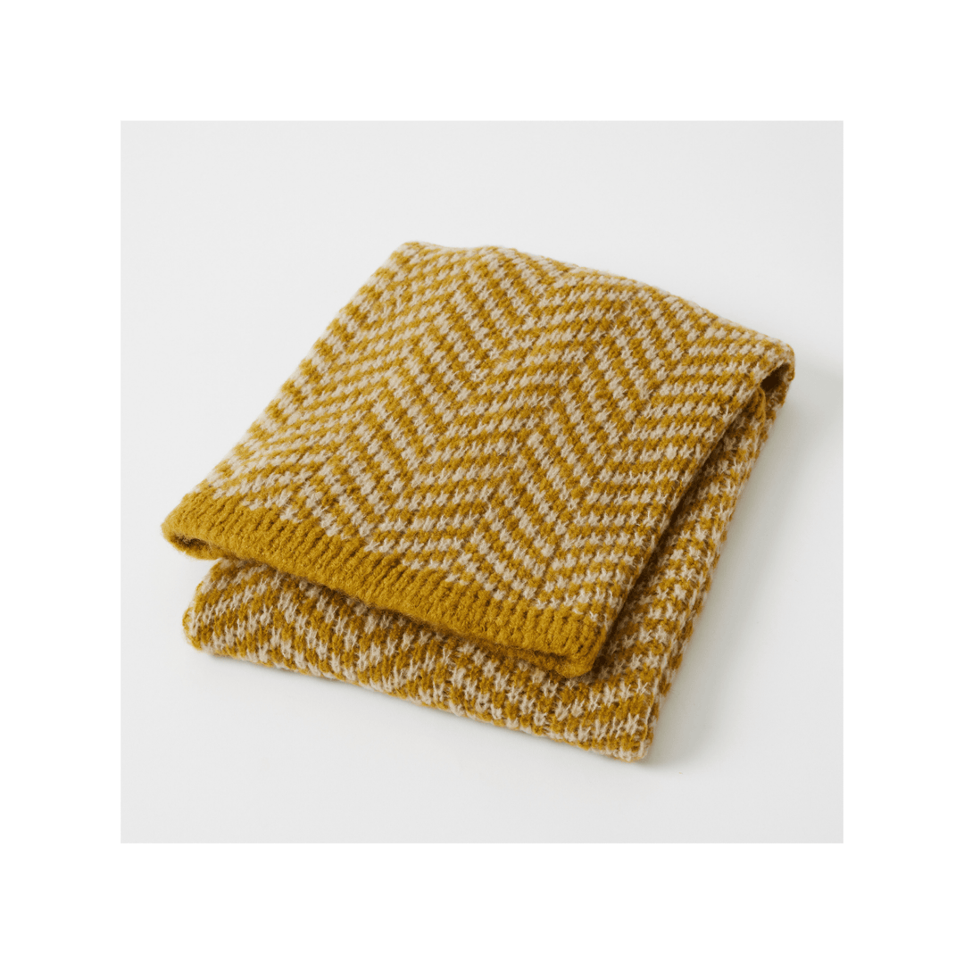 Sienna Wool Blend Baby Blanket - kateinglishdesigns