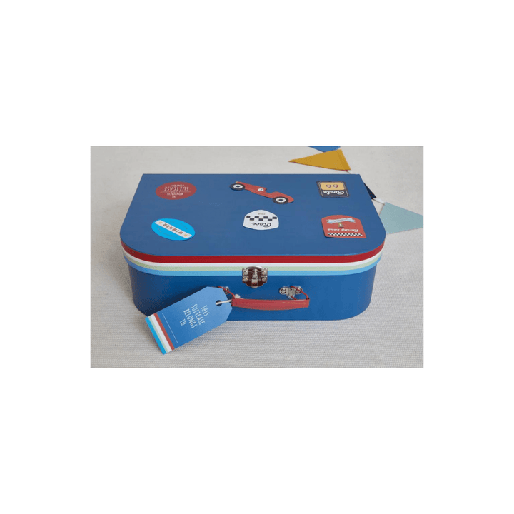 The Wonderful Little Suitcase Car Lover Suitcase - kateinglishdesigns