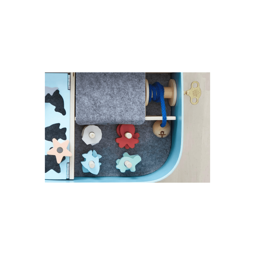 The Wonderful Little Suitcase Ocean Lover Suitcase - kateinglishdesigns