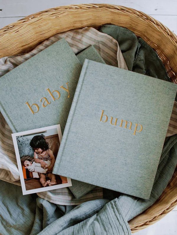 Write to Me Baby - The First Year Of You Seafoam - kateinglishdesigns