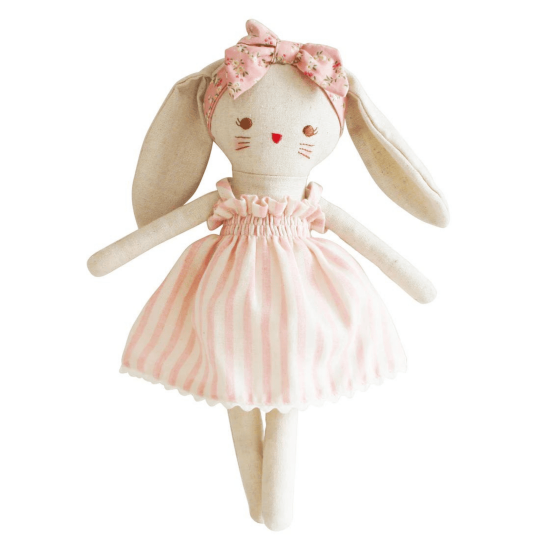 Alimrose Bopsy Bunny - Pink Stripe - kateinglishdesigns