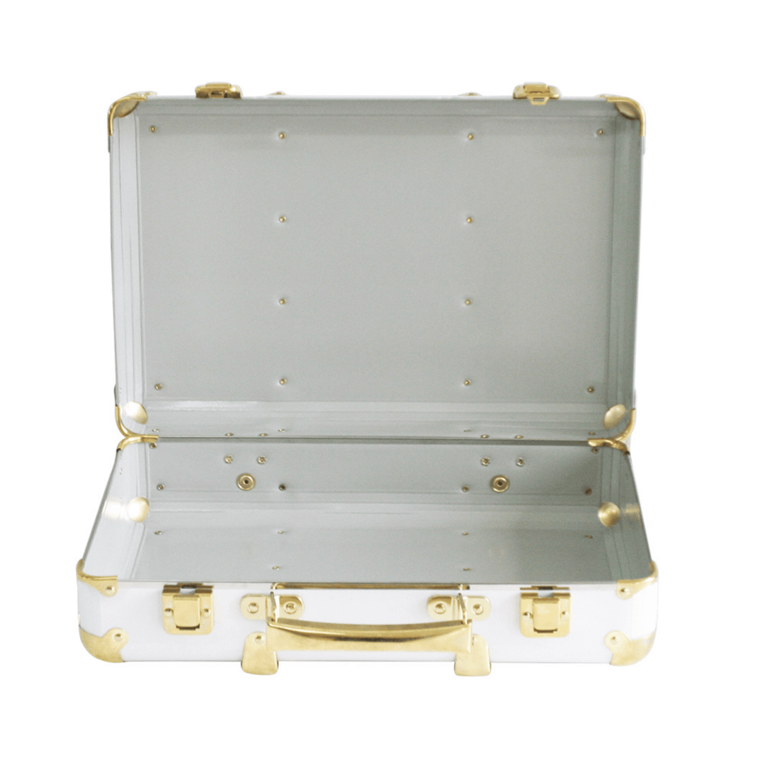 Alimrose Vintage Carry Case - White - kateinglishdesigns