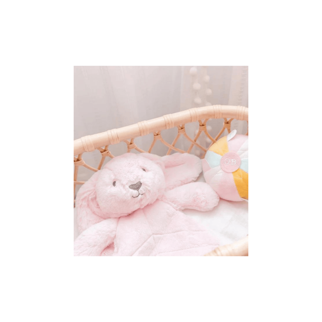 Betsy Bunny Baby Comforter Toy - kateinglishdesigns
