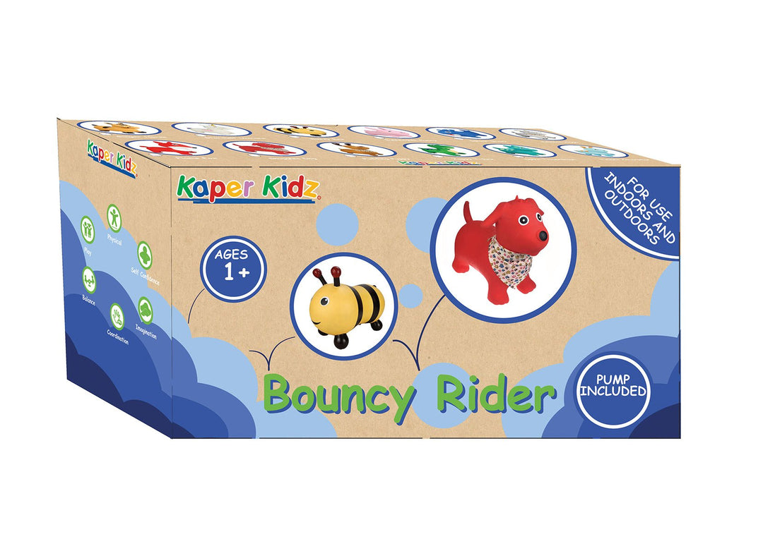 Bouncy Rider - Spike the Triceratops - kateinglishdesigns