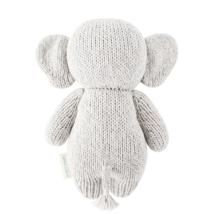 Cuddle + Kind Knitted Baby Animals - Elephant - kateinglishdesigns