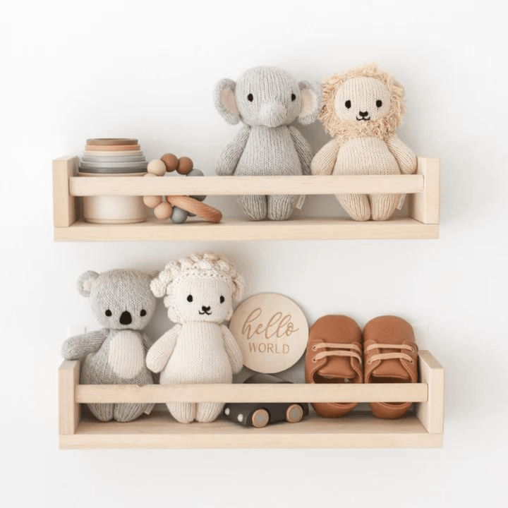 Cuddle + Kind Knitted Baby Animals - Elephant - kateinglishdesigns
