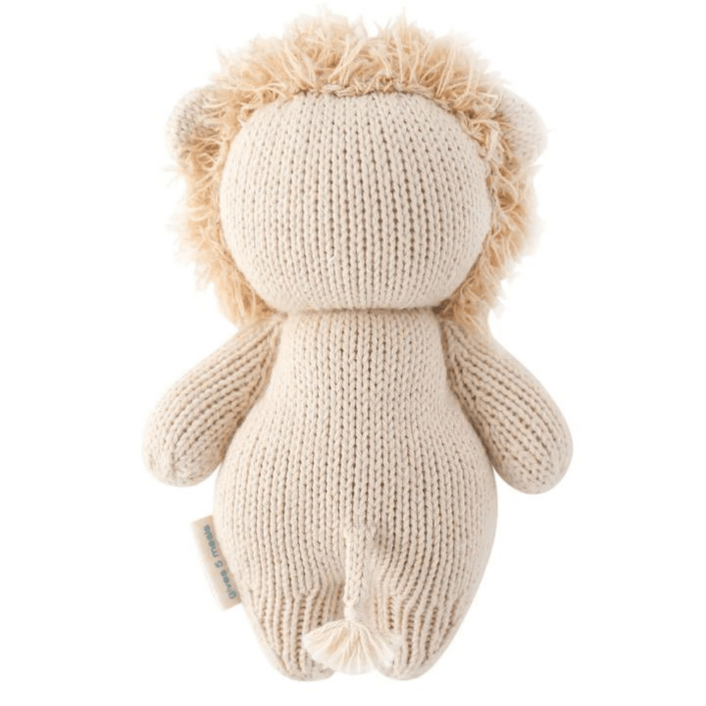 Cuddle + Kind Knitted Baby Animals - Lion - kateinglishdesigns