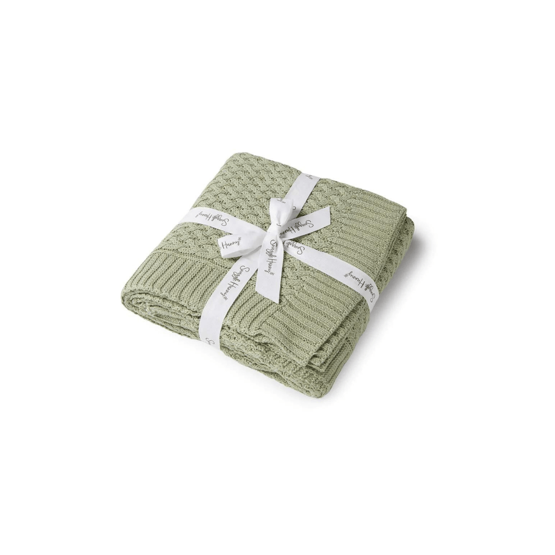 Diamond Knit Organic Baby Blanket - Assorted - kateinglishdesigns