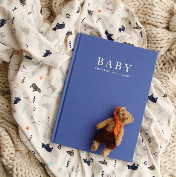 Write to Me Baby Journal Birth To Five Years | Blue