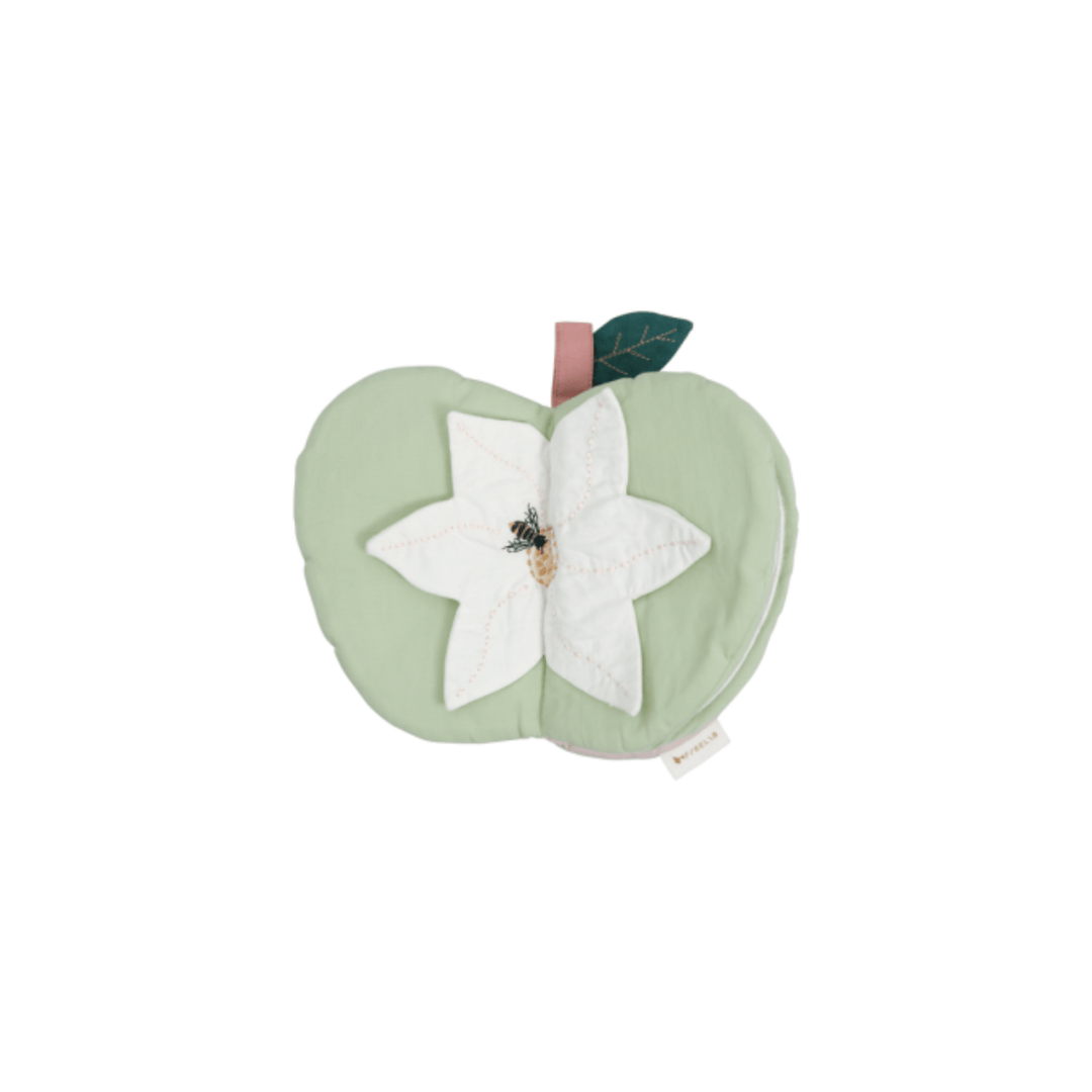 Fabelab Fabric Book - Green Apple - kateinglishdesigns