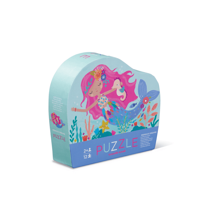 Mini Puzzle 12 pc - Mermaid Dreams - kateinglishdesigns