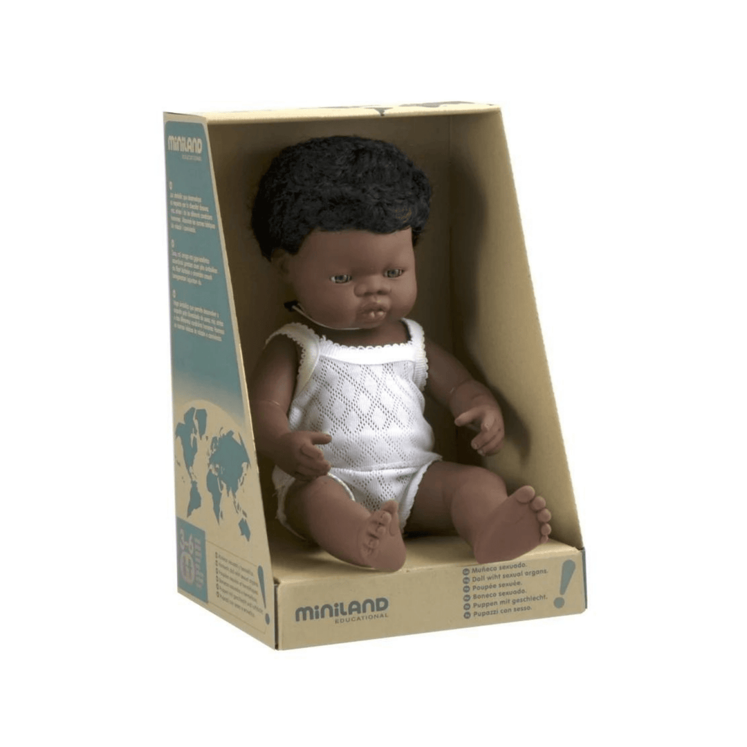 Miniland African Baby Boy - kateinglishdesigns