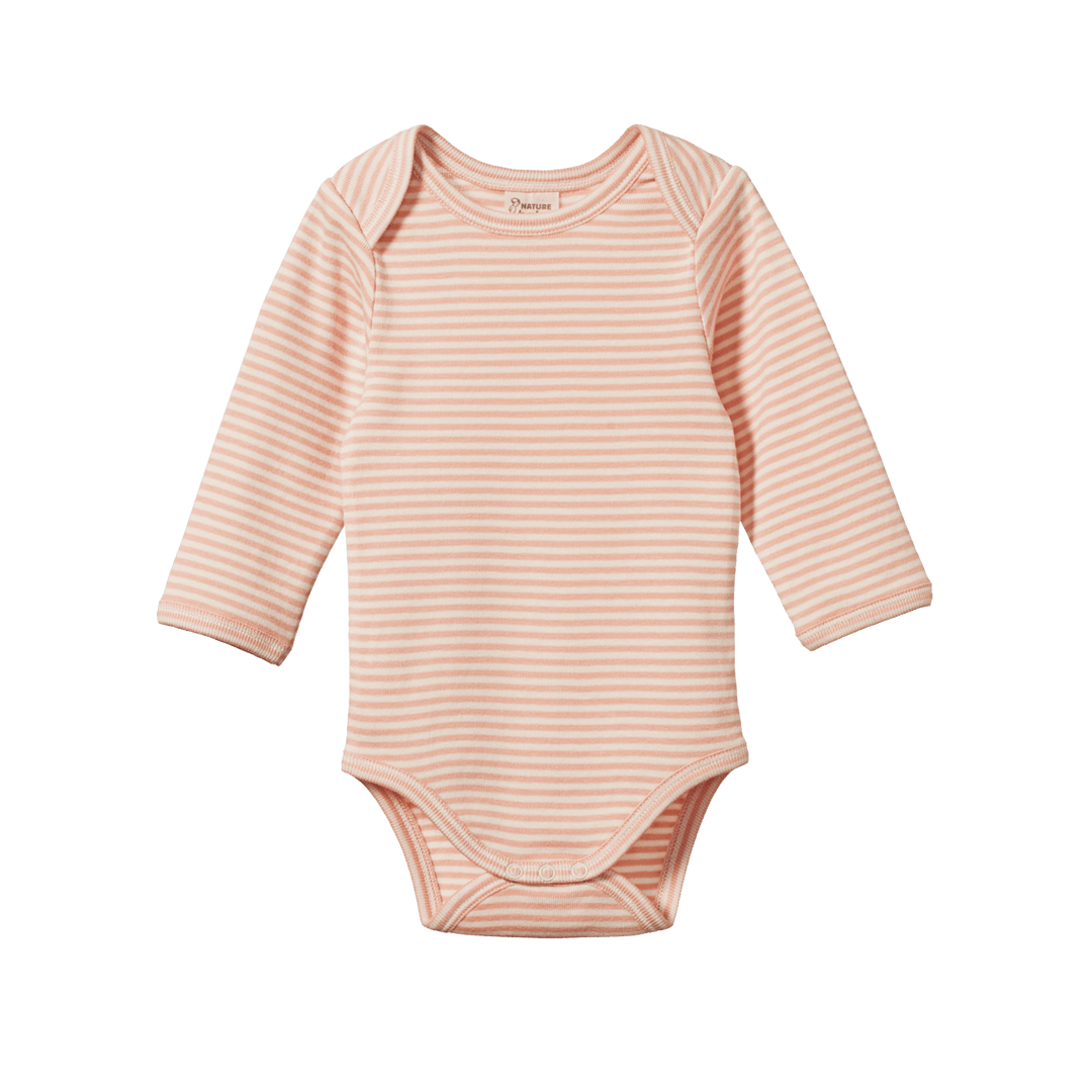 Nature Baby Long Sleeve Bodysuit - Daphne - kateinglishdesigns