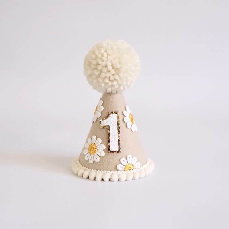 Our Little Deer - Daisy Boho Party Hat - kateinglishdesigns