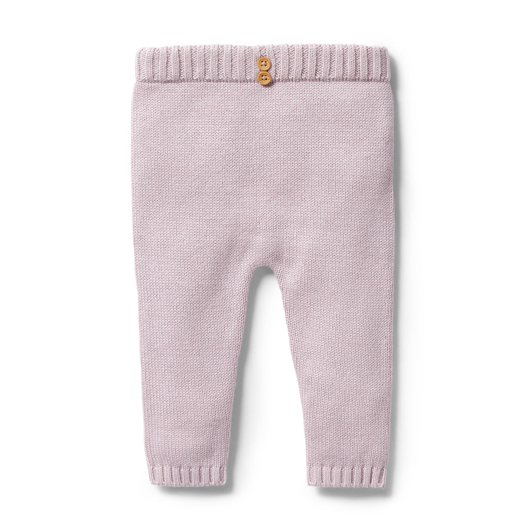 Wilson & Frenchy Knitted Legging - Lilac Ash
