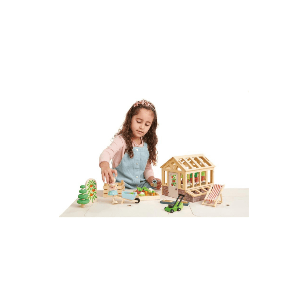 Tender Leaf Toys - Greenhouse with Garden Set - kateinglishdesigns