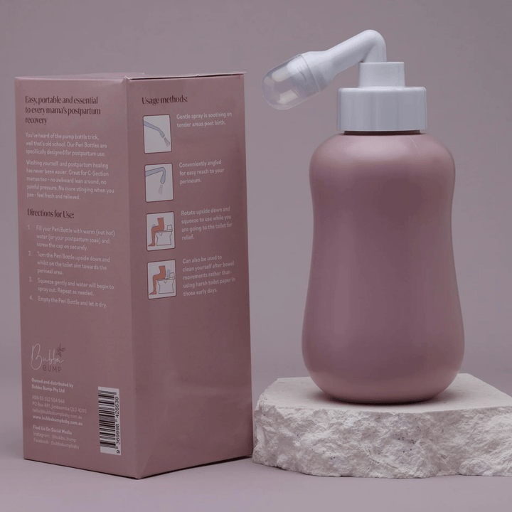 Upside Down Peri Bottle for Postpartum Healing - kateinglishdesigns