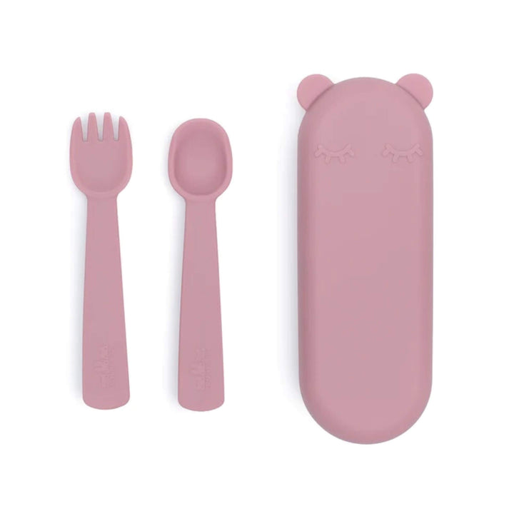 We Might Be Tiny Feedie and Fork & Spoon Set - Assorted - kateinglishdesigns