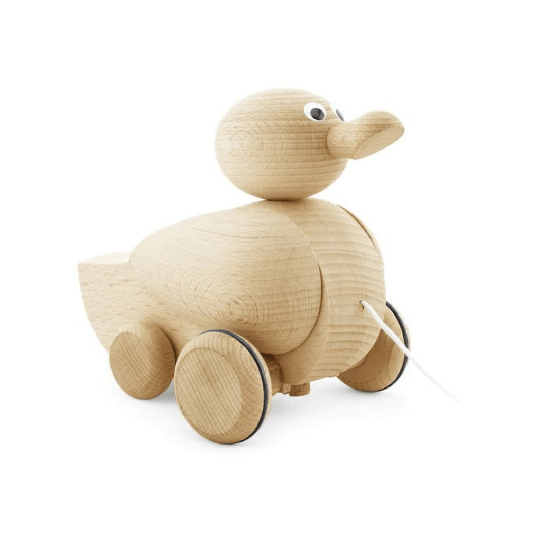 Wooden Pull Along Quacking Duck - Gigi - kateinglishdesigns