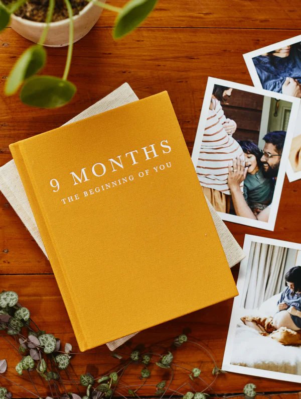 Write To Me 9 Months - Pregnancy Journal - kateinglishdesigns